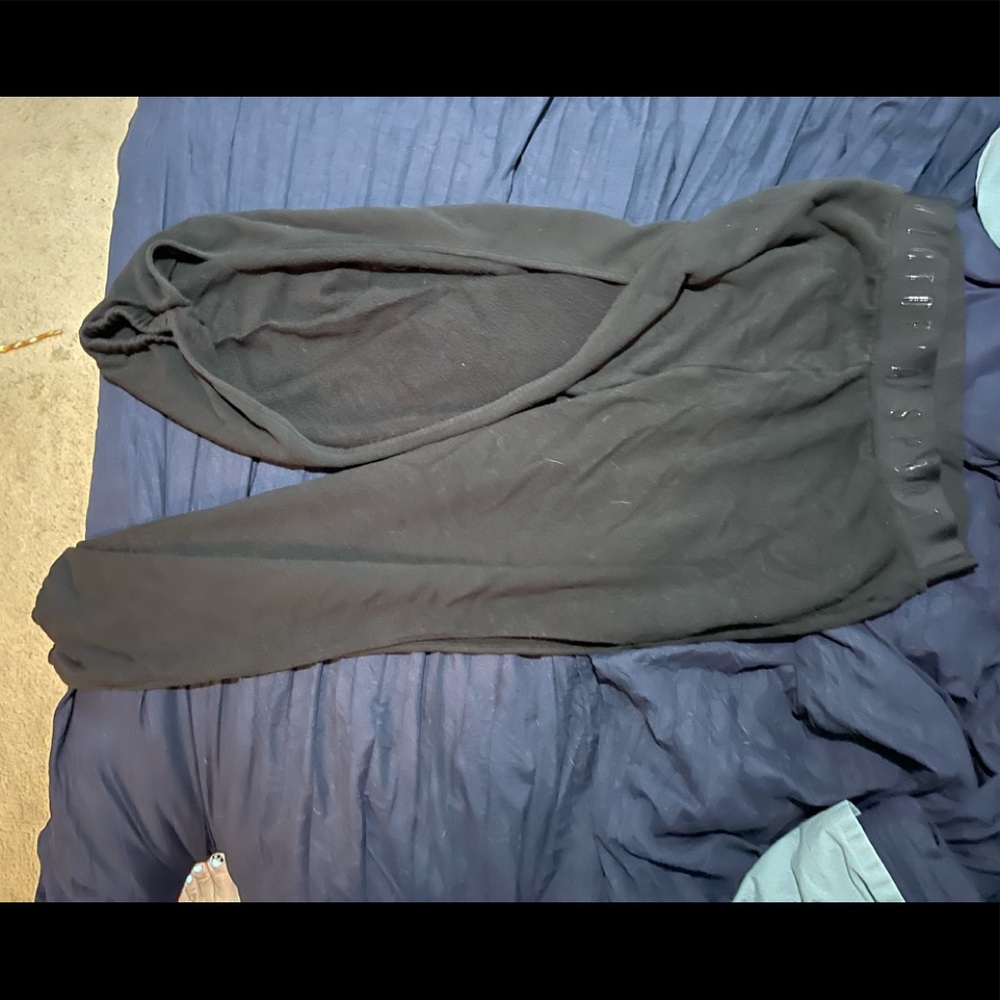 Black Victoria Sport sweat pants